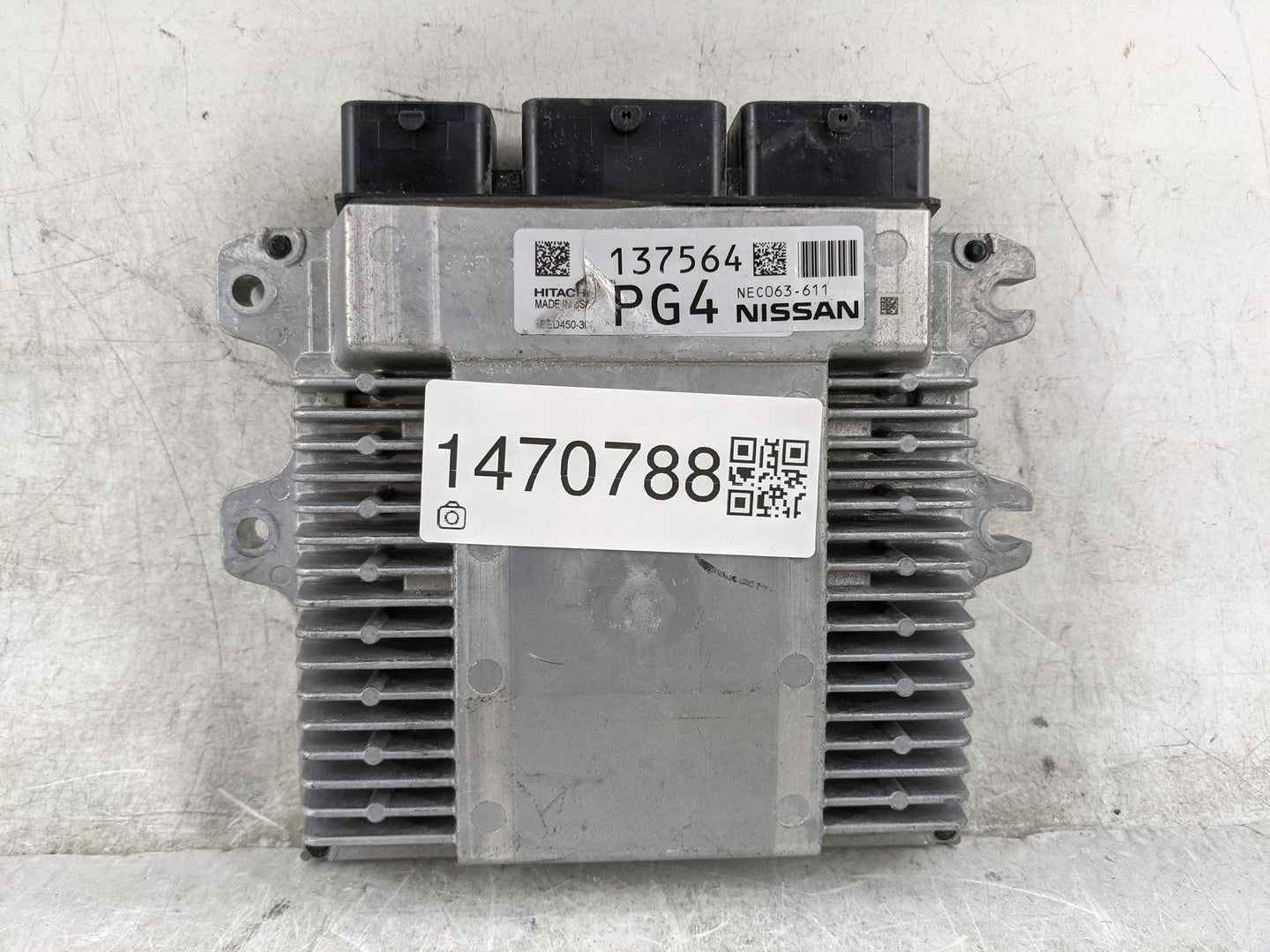2021-2022 Nissan Armada PCM Engine Control Computer ECU ECM PCU OEM P/N:NEC063-611 Fits Fits 2020 2021 2022 OEM Used Auto Pa