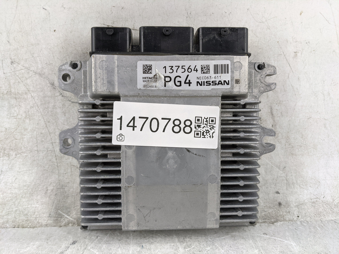 2021-2022 Nissan Armada PCM Engine Control Computer ECU ECM PCU OEM P/N:NEC063-611 Fits Fits 2020 2021 2022 OEM Used Auto Pa