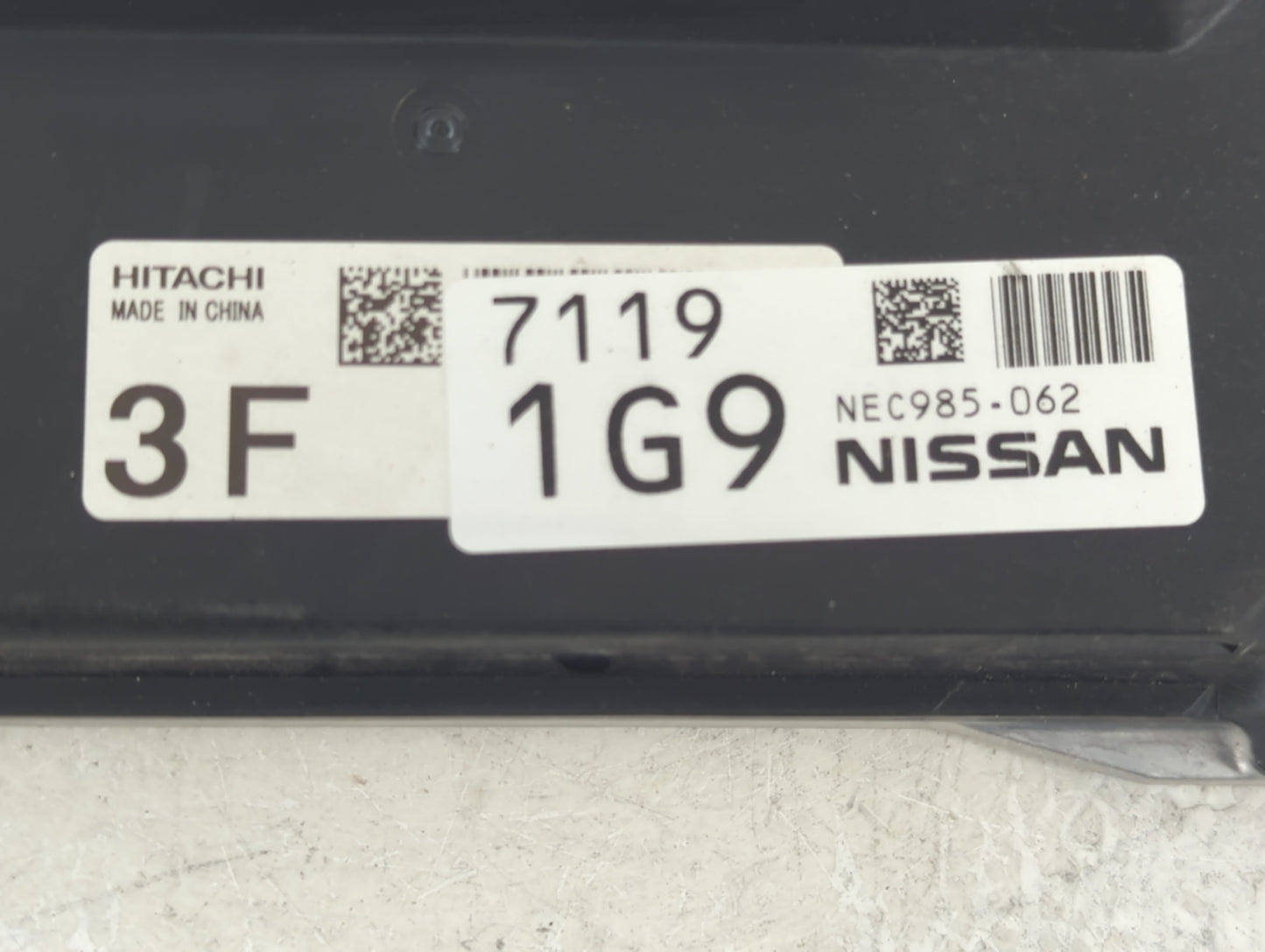 2020-2021 Nissan Kicks PCM Engine Control Computer ECU ECM PCU OEM P/N:71191G9 NEC985-062 Fits Fits 2020 2021 2022 OEM Used 