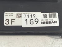 2020-2021 Nissan Kicks PCM Engine Control Computer ECU ECM PCU OEM P/N:71191G9 NEC985-062 Fits Fits 2020 2021 2022 OEM Used 