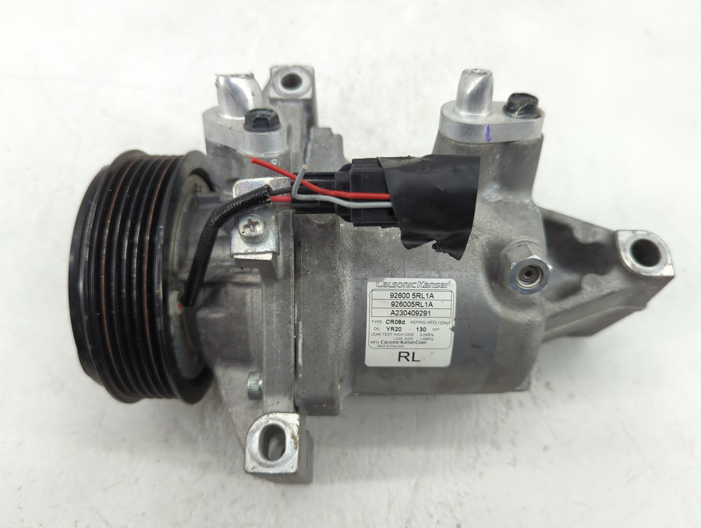 2018-2019 Nissan Kicks Air Conditioning A/c Ac Compressor Oem - Oemusedautoparts1.com