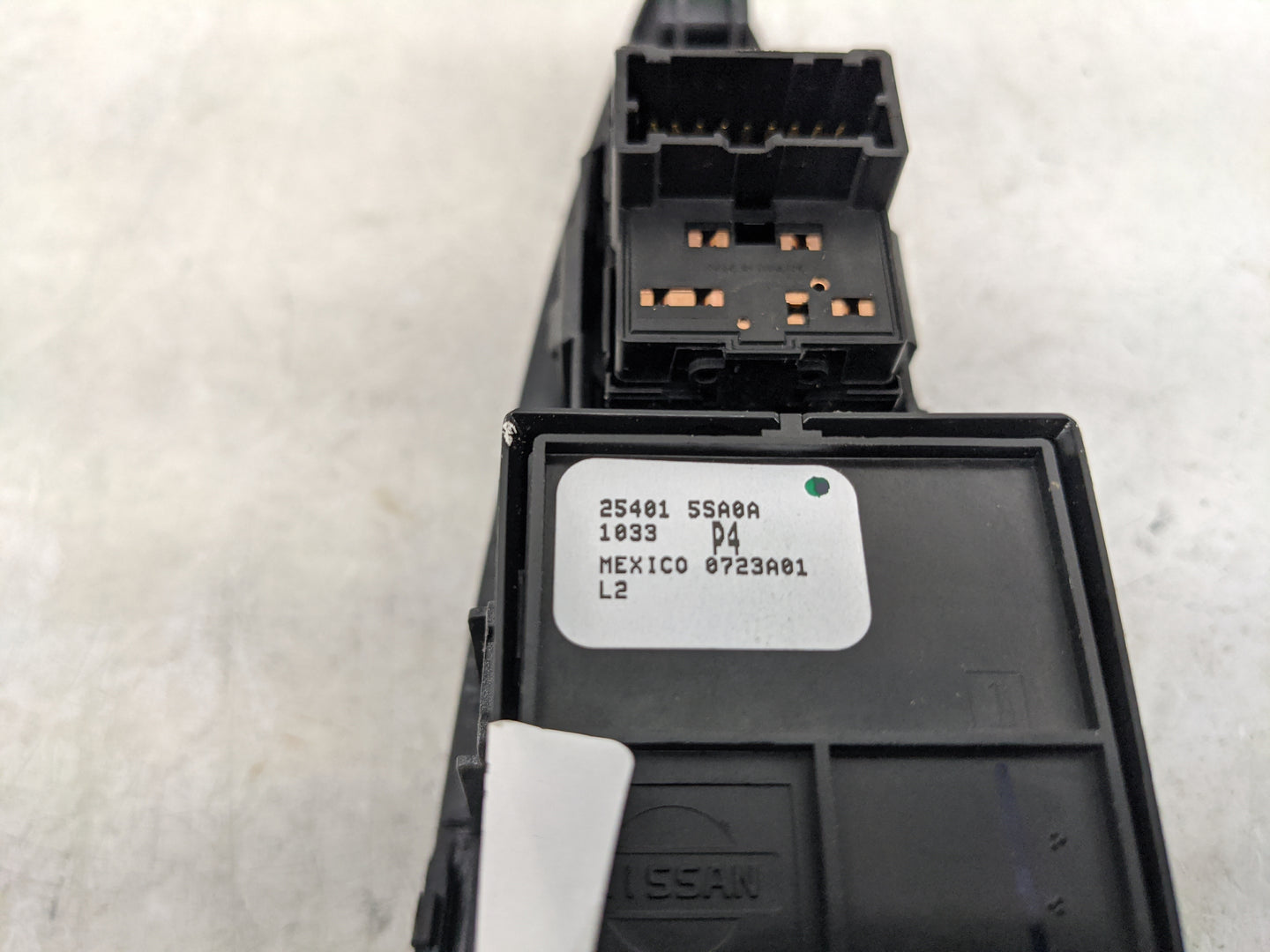 2018-2021 Nissan Leaf Master Power Window Switch Replacement Driver Side Left P/N:25401 5SA0A Fits Fits 2018 2019 2020 2021 