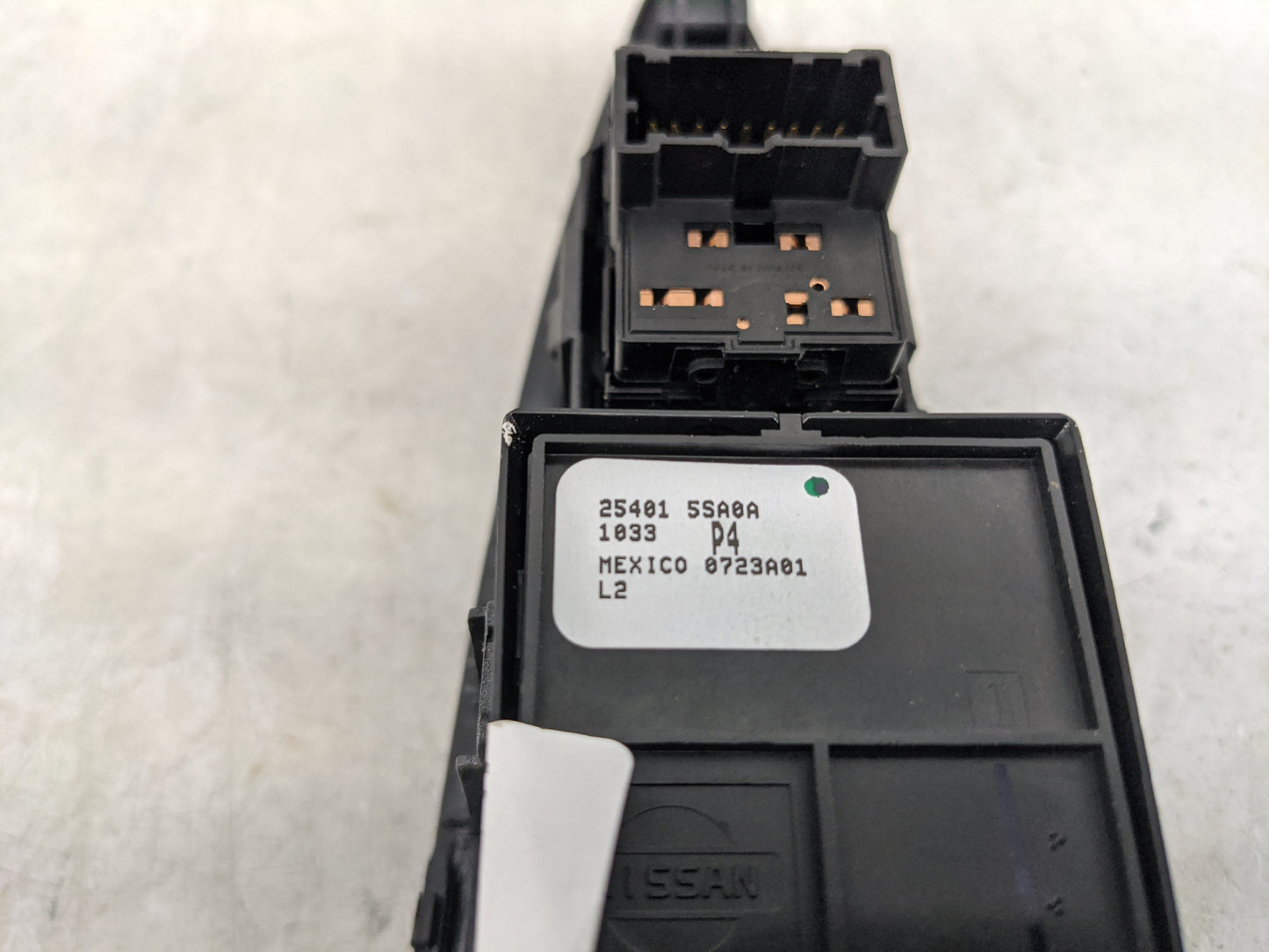 2018-2021 Nissan Leaf Master Power Window Switch Replacement Driver Side Left P/N:25401 5SA0A Fits Fits 2018 2019 2020 2021 