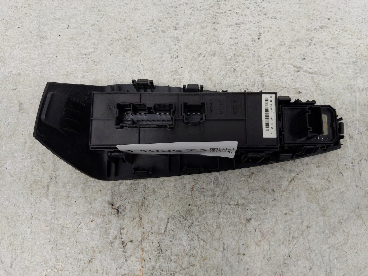 2016-2021 Nissan Maxima Master Power Window Switch Replacement Driver Side Left P/N:25401 4RA0A Fits OEM Used Auto Parts - O
