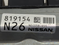 2020-2022 Nissan Murano PCM Engine Control Computer ECU ECM PCU OEM P/N:BEM429-300A1 NEC058-655 Fits Fits 2020 2021 2022 OEM