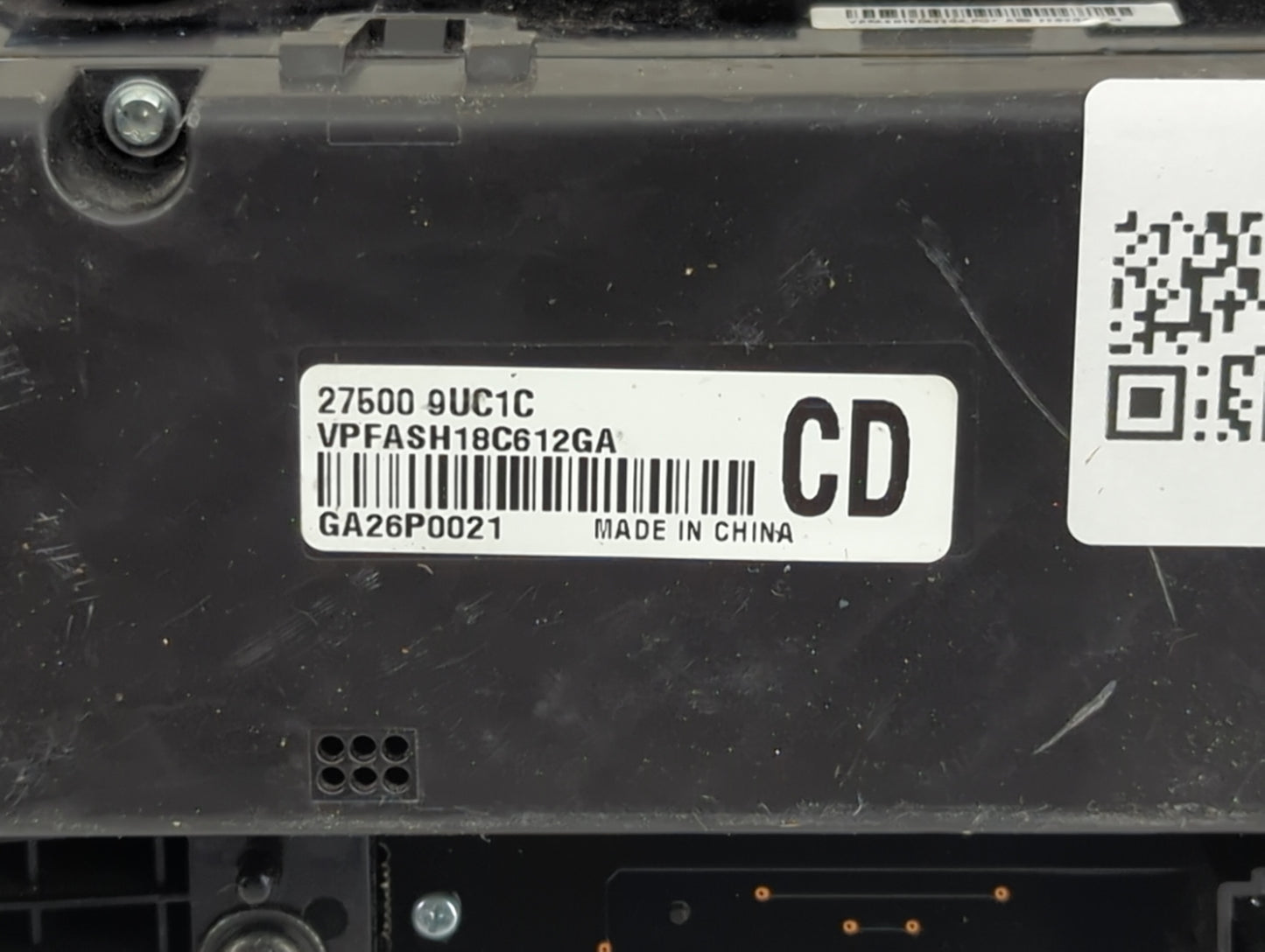 2017-2022 Nissan Murano Climate Control Module Temperature AC/Heater Replacement P/N:27500 9UC1C VPFASH18C612GA Fits OEM Use