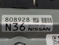 2020-2022 Nissan Murano PCM Engine Control Computer ECU ECM PCU OEM P/N:NEC058-656 Fits Fits 2020 2021 2022 OEM Used Auto Pa