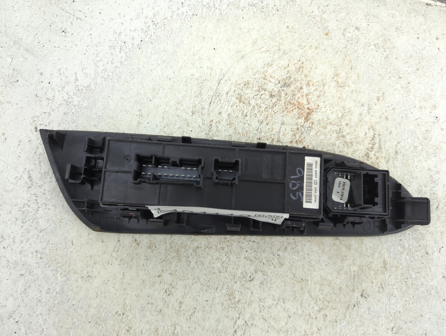 2015-2022 Nissan Murano Master Power Window Switch Replacement Driver Side Left P/N:25401 5AB0A 25570 3TB1A Fits OEM Used Au
