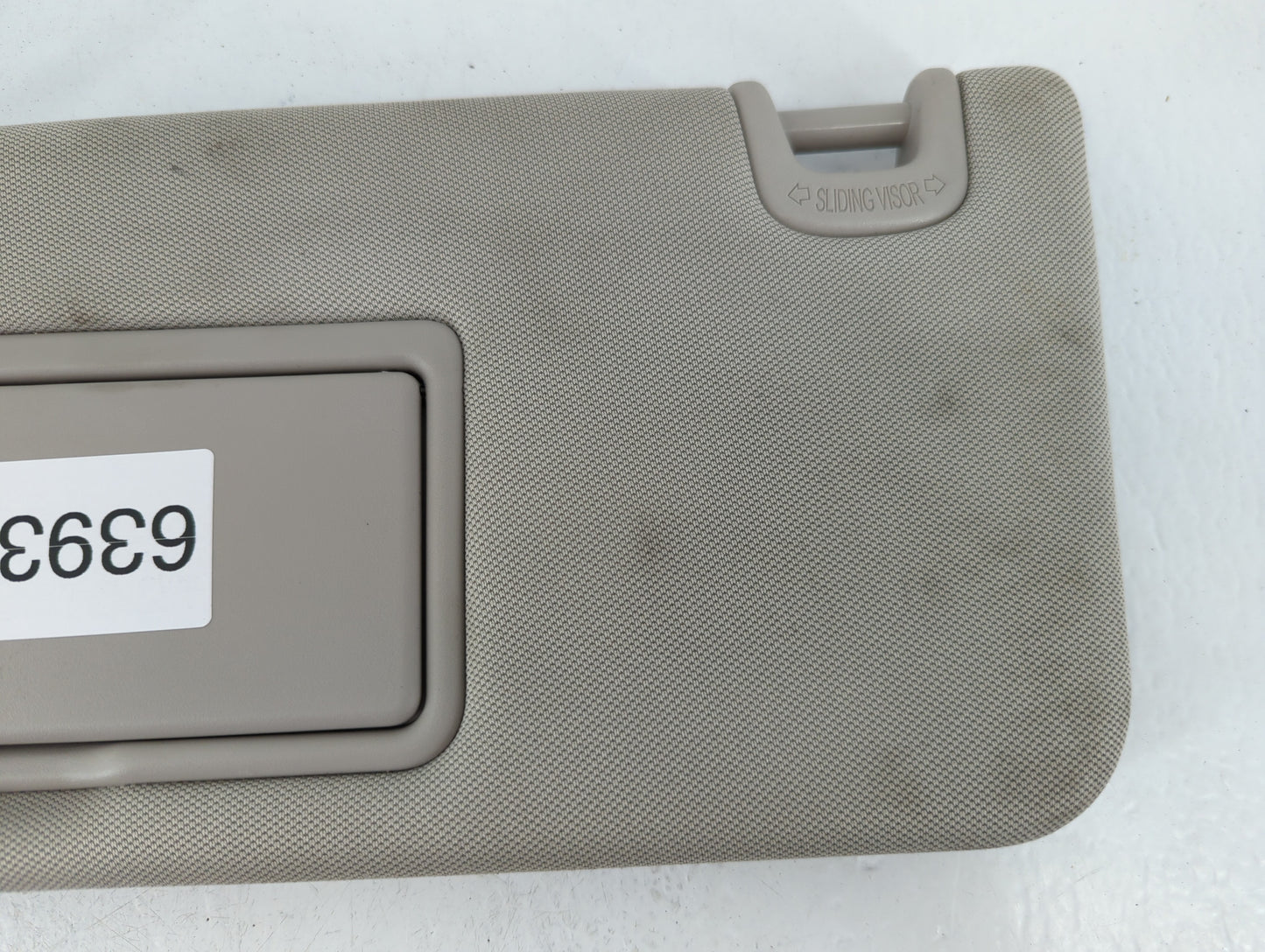 2023 Nissan Murano Sun Visor Shade Replacement Driver Left Mirror Fits OEM Used Auto Parts - Oemusedautoparts1.com