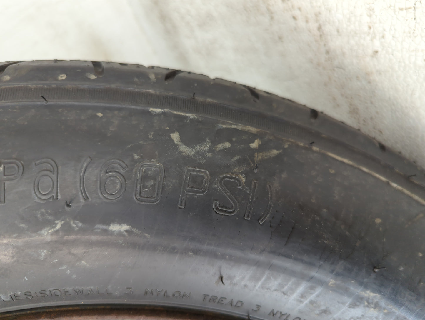 2022-2022 Nissan Pathfinder Spare Donut Tire Wheel Rim Oem - Oemusedautoparts1.com
