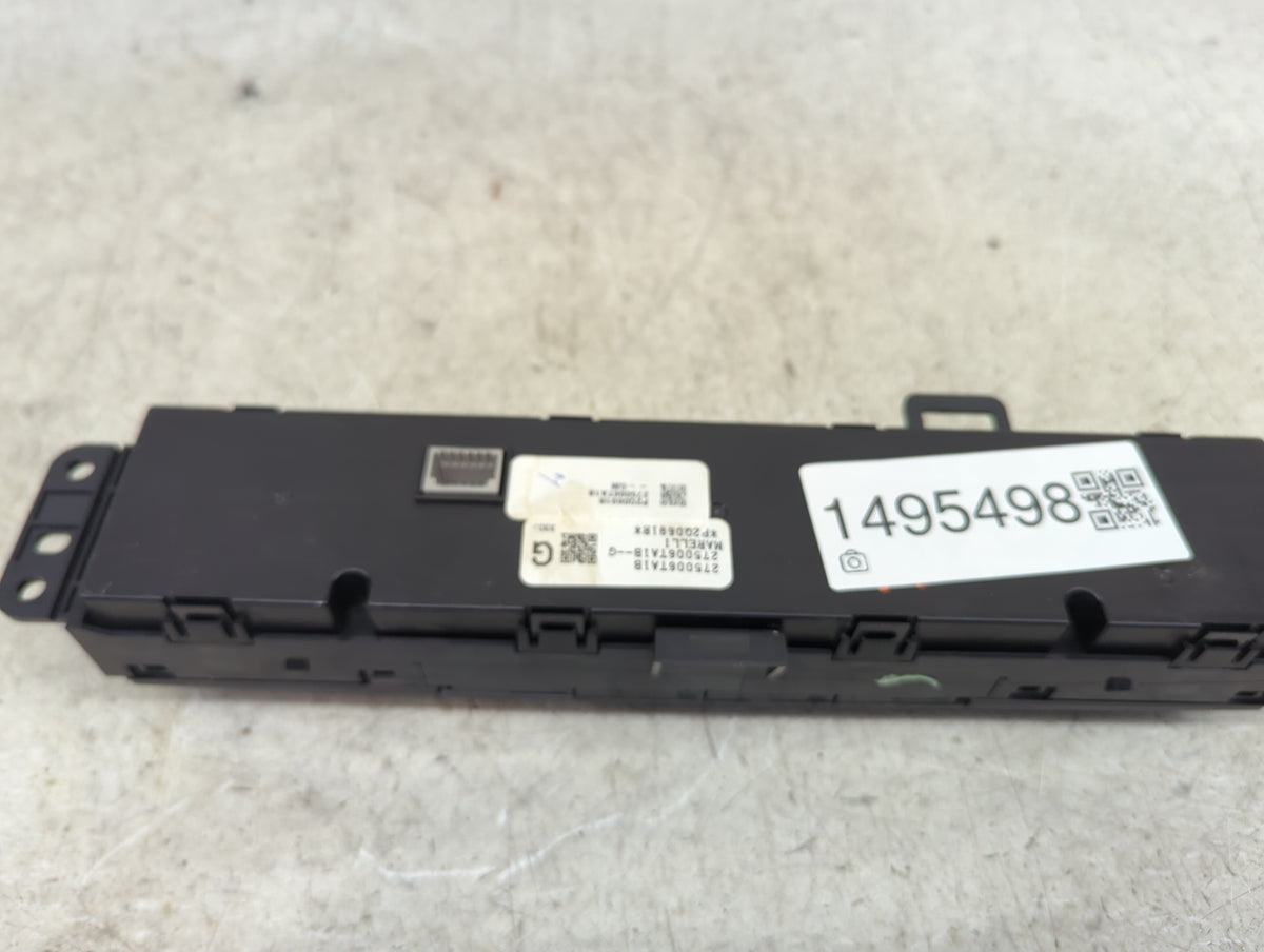 2022 Nissan Pathfinder Climate Control Module Temperature AC/Heater Replacement P/N:275006TA1B 275006TA1B-G, P2Q069IR Fits O
