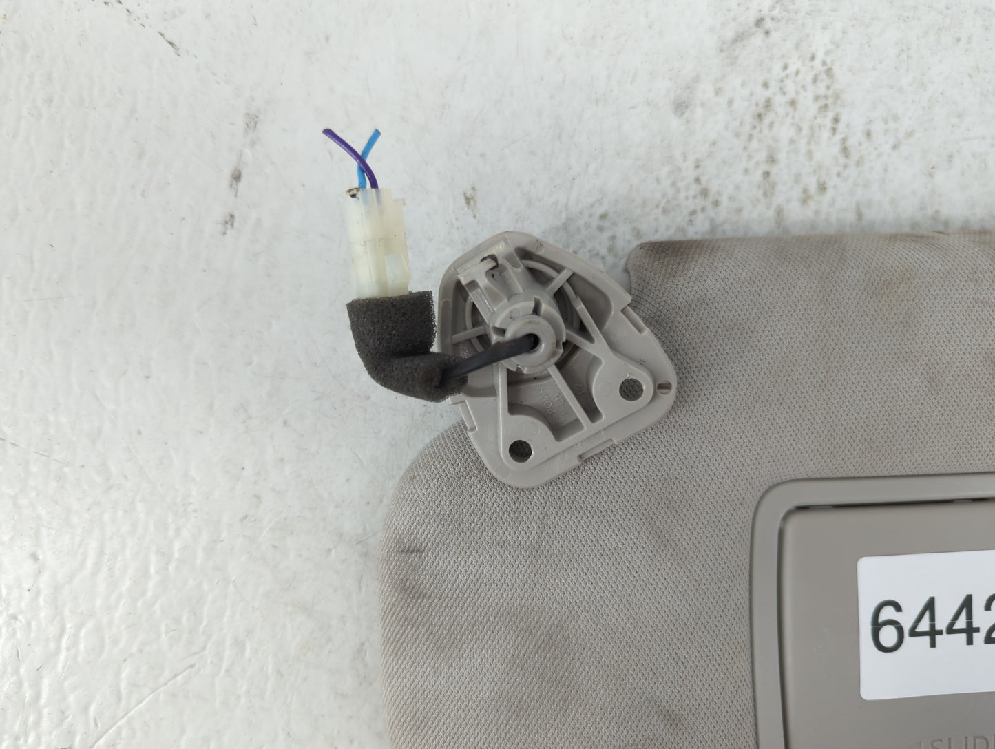 2022 Nissan Pathfinder Sun Visor Shade Replacement Driver Left Mirror Fits OEM Used Auto Parts - Oemusedautoparts1.com