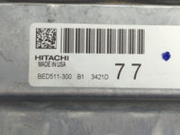 2022 Nissan Pathfinder PCM Engine Control Computer ECU ECM PCU OEM P/N:BED511-300 B1 Fits OEM Used Auto Parts - Oemusedautop