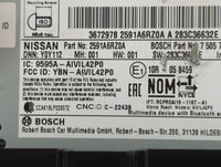 2023 Nissan Rogue Radio AM FM Cd Player Receiver Replacement P/N:2591A6RZ0A Fits OEM Used Auto Parts - Oemusedautoparts1.com