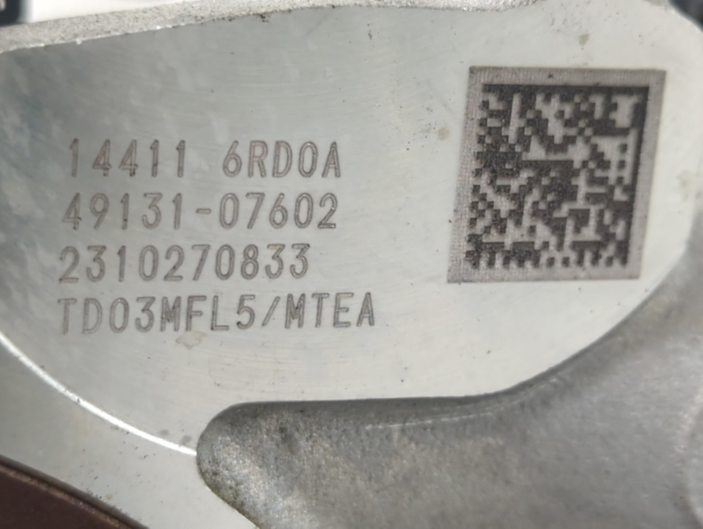 2022 Nissan Rogue Turbocharger Turbo Charger Super Charger Supercharger - Oemusedautoparts1.com