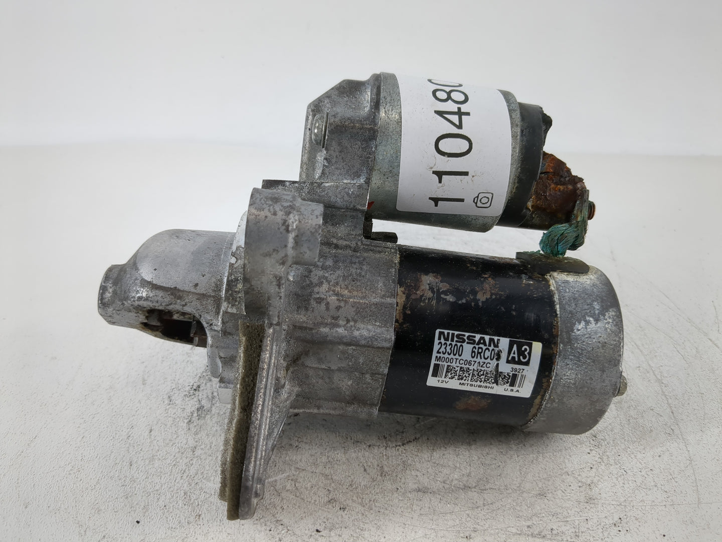 2022 Nissan Rogue Car Starter Motor Solenoid OEM P/N:23300 6RC0C Fits OEM Used Auto Parts - Oemusedautoparts1.com