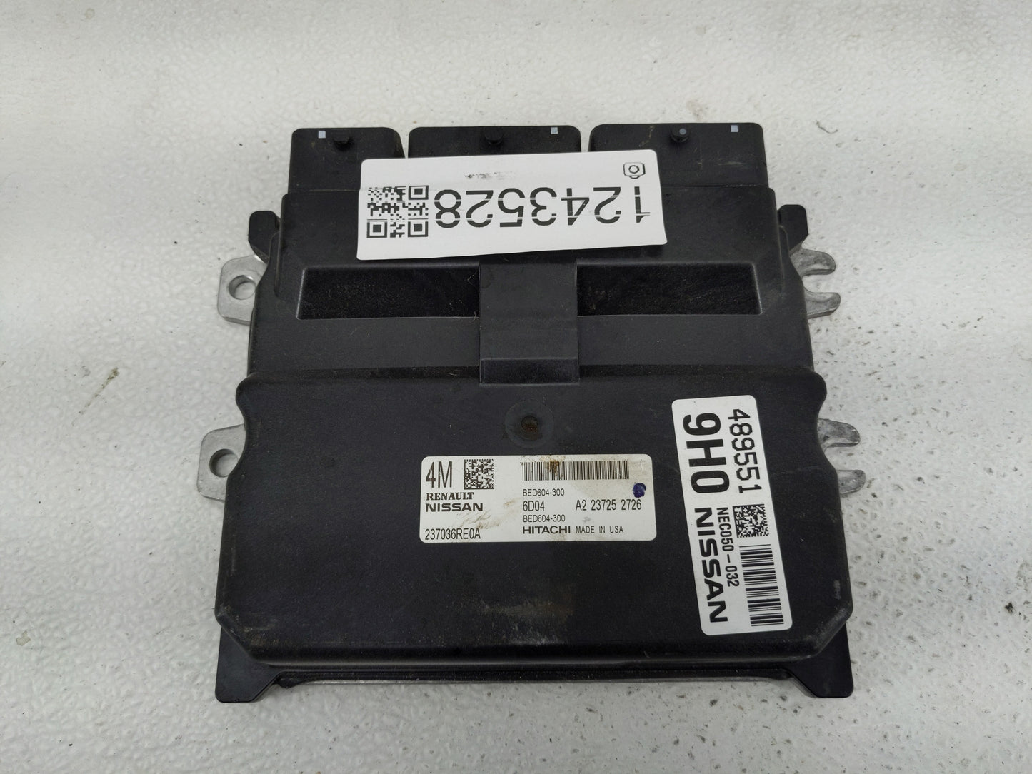 2022 Nissan Rogue PCM Engine Control Computer ECU ECM PCU OEM P/N:BED604-300 237036RE0A, NEC050-032 Fits OEM Used Auto Parts