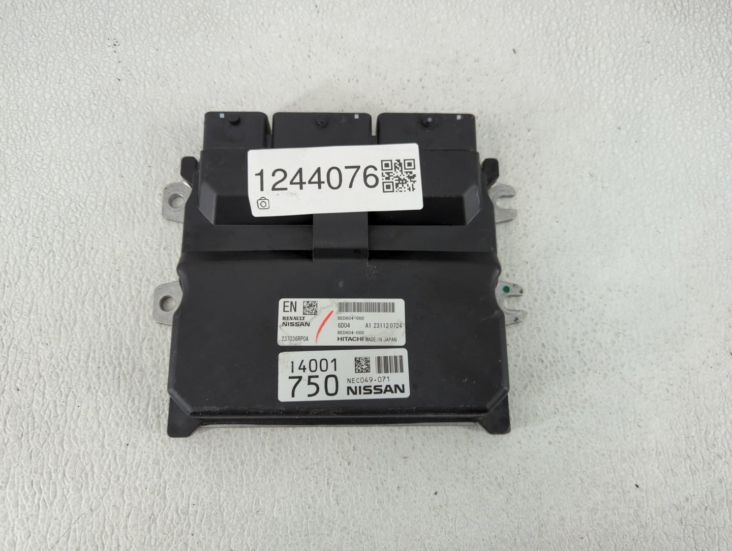 2023 Nissan Rogue PCM Engine Control Computer ECU ECM PCU OEM P/N:NEC049-071 237036RP0A, BED604-000 Fits OEM Used Auto Parts