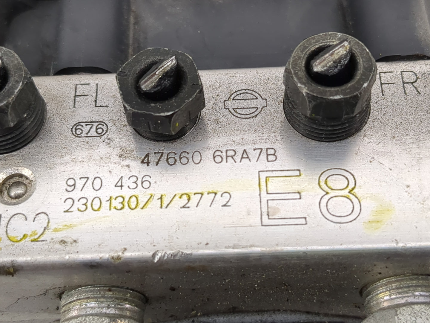 2021-2022 Nissan Rogue ABS Pump Control Module Replacement P/N:47660 6RA7B Fits Fits 2021 2022 OEM Used Auto Parts - Oemused