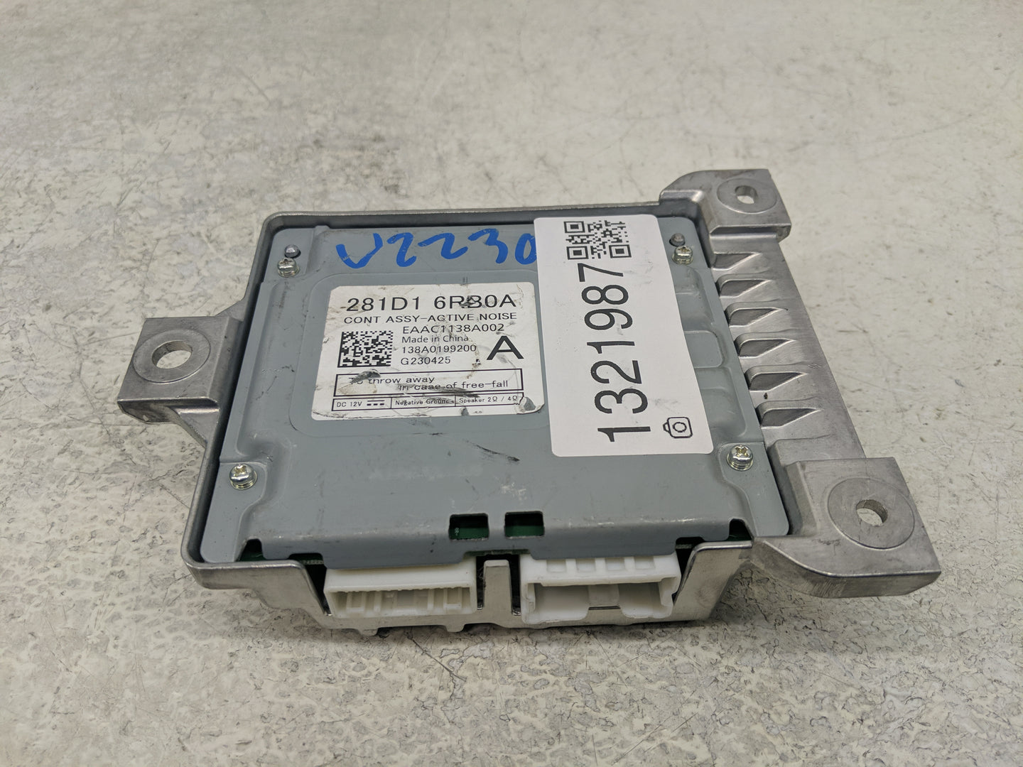 2022-2022 Nissan Rogue Radio Speaker Amplifier 281d1 6rb0a - Oemusedautoparts1.com