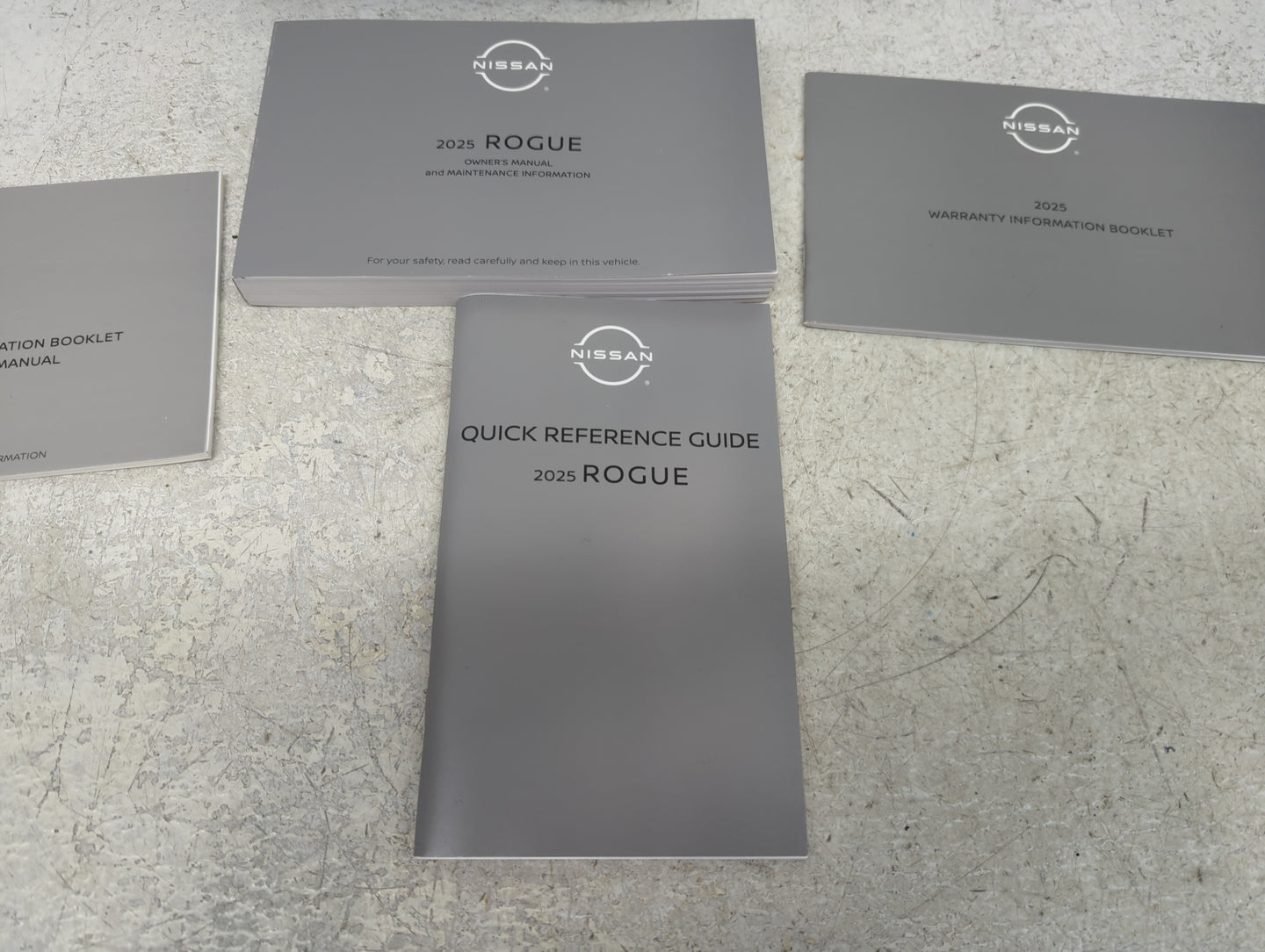 2023 Nissan Rogue Owners Manual Book Guide OEM Used Auto Parts - Oemusedautoparts1.com