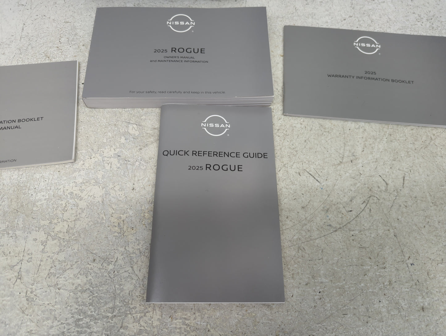 2023 Nissan Rogue Owners Manual Book Guide OEM Used Auto Parts - Oemusedautoparts1.com