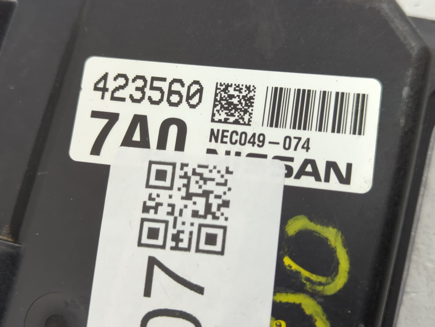 2022 Nissan Rogue PCM Engine Control Computer ECU ECM PCU OEM P/N:NEC049-074 Fits OEM Used Auto Parts - Oemusedautoparts1.co