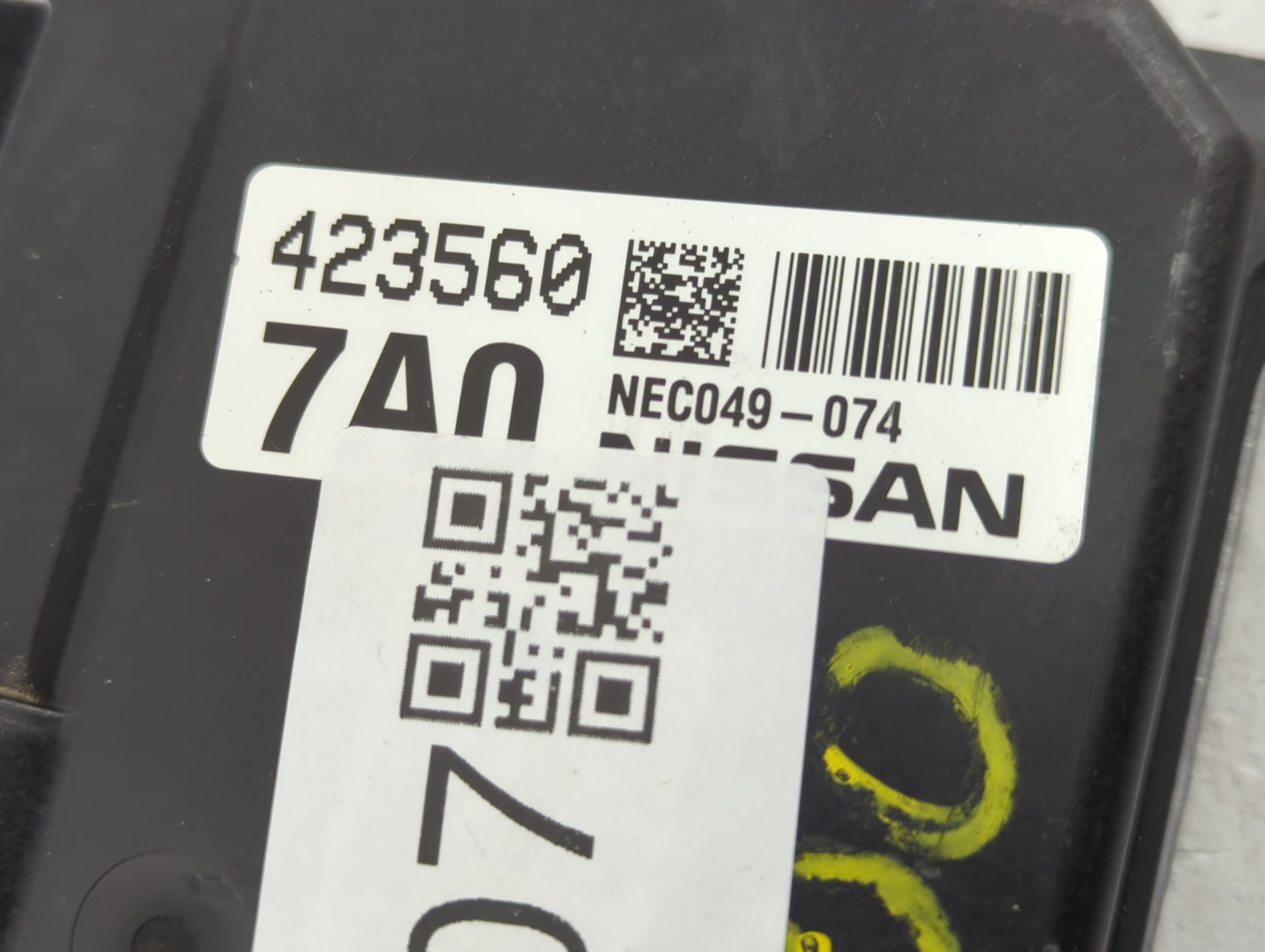 2022 Nissan Rogue PCM Engine Control Computer ECU ECM PCU OEM P/N:NEC049-074 Fits OEM Used Auto Parts - Oemusedautoparts1.co