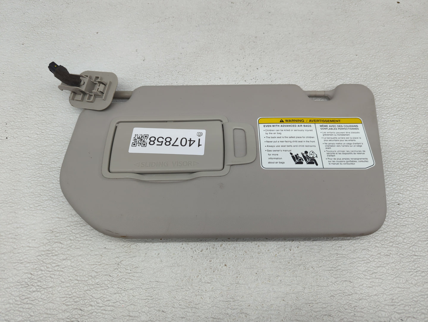 2021-2022 Nissan Rogue Sun Visor Shade Replacement Driver Left Mirror Fits Fits 2021 2022 OEM Used Auto Parts - Oemusedautop