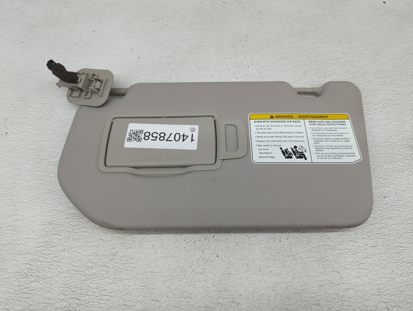 2021-2022 Nissan Rogue Sun Visor Shade Replacement Driver Left Mirror Fits Fits 2021 2022 OEM Used Auto Parts - Oemusedautop