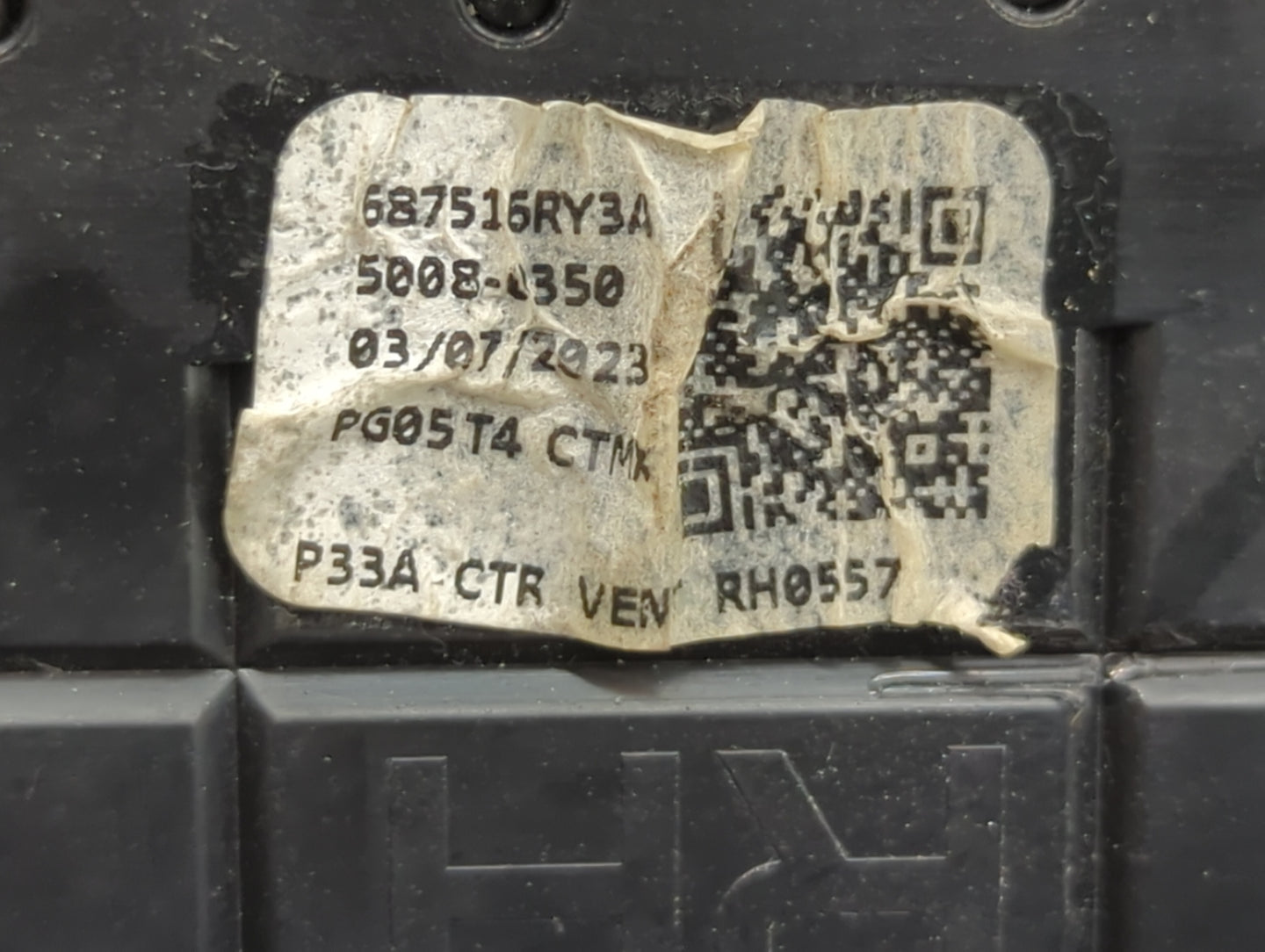 2021-2022 Nissan Rogue Climate Control Module Temperature AC/Heater Replacement P/N:275006RL3B Fits Fits 2021 2022 OEM Used 