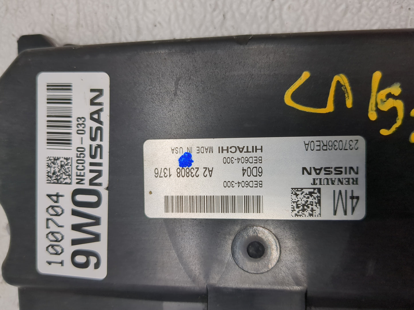 2022 Nissan Rogue PCM Engine Control Computer ECU ECM PCU OEM P/N:NEC047-072 NEC049-074 Fits OEM Used Auto Parts - Oemusedau