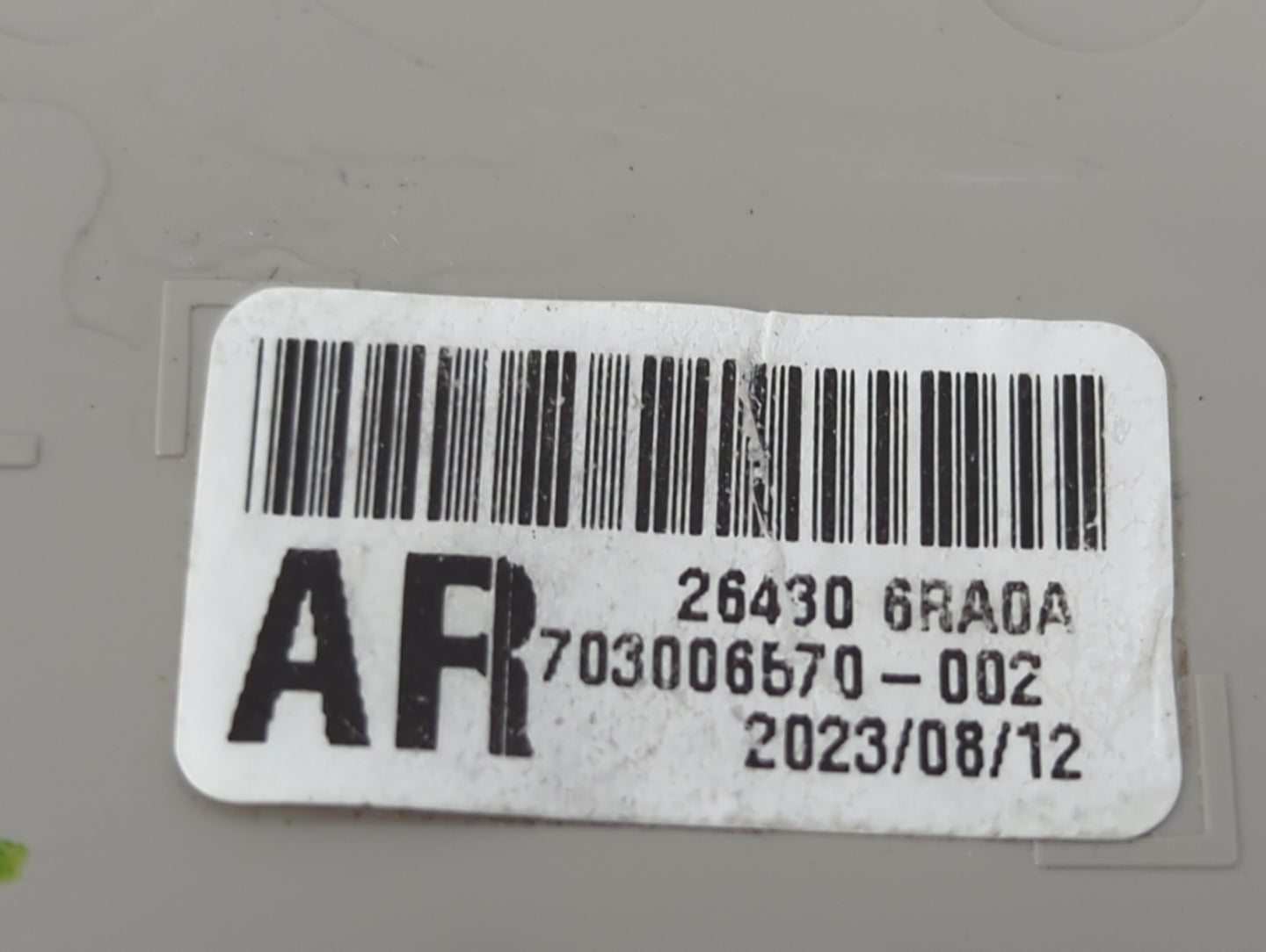 2021-2022 Nissan Rogue Overhead Roof Console - Oemusedautoparts1.com