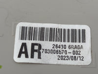 2021-2022 Nissan Rogue Overhead Roof Console - Oemusedautoparts1.com
