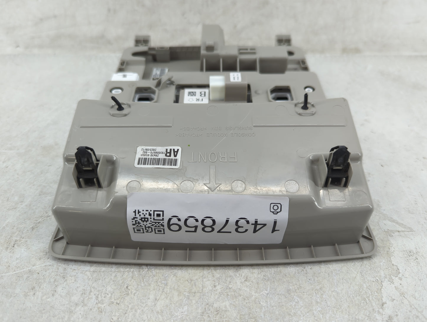 2021-2022 Nissan Rogue Overhead Roof Console - Oemusedautoparts1.com