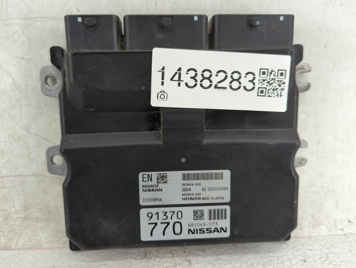 2023 Nissan Rogue PCM Engine Control Computer ECU ECM PCU OEM P/N:BED604-000 237036RP0A, NEC049-073 Fits OEM Used Auto Parts