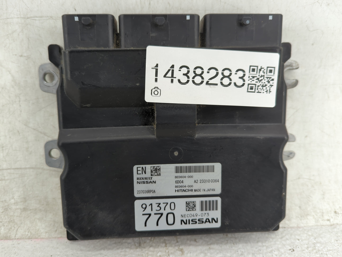 2023 Nissan Rogue PCM Engine Control Computer ECU ECM PCU OEM P/N:BED604-000 237036RP0A, NEC049-073 Fits OEM Used Auto Parts