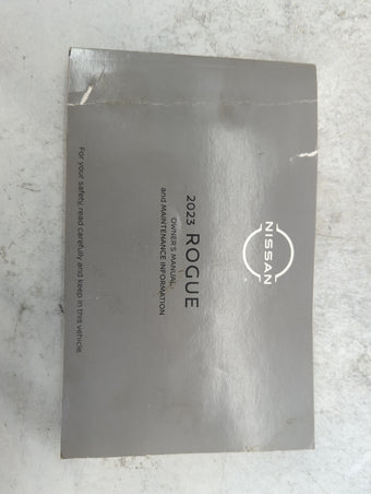 compare product 2023 Nissan Rogue Owners Manual Book Guide P/N:OM23EA 0T33U2 OEM Used Auto Parts