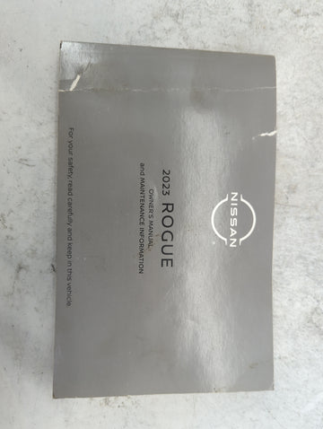 2023 Nissan Rogue Owners Manual Book Guide P/N:OM23EA 0T33U2 OEM Used Auto Parts - Oemusedautoparts1.com