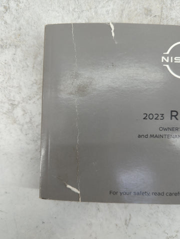 2023 Nissan Rogue Owners Manual Book Guide P/N:OM23EA 0T33U2 OEM Used Auto Parts