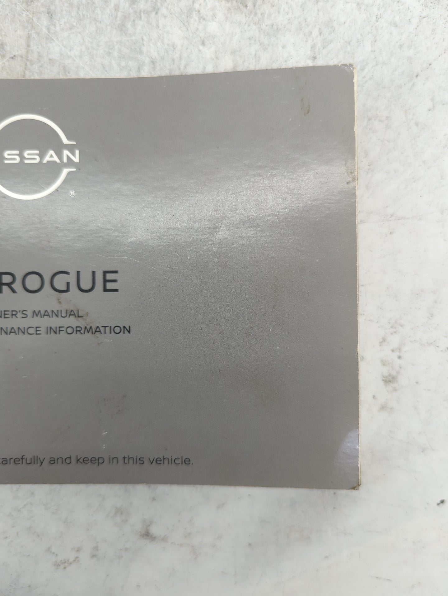 2023 Nissan Rogue Owners Manual Book Guide P/N:OM23EA 0T33U2 OEM Used Auto Parts - Oemusedautoparts1.com