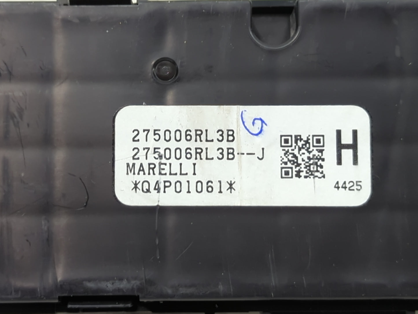 2021-2022 Nissan Rogue Climate Control Module Temperature AC/Heater Replacement P/N:275006RL3B 275006RL3B--J Fits Fits 2021 