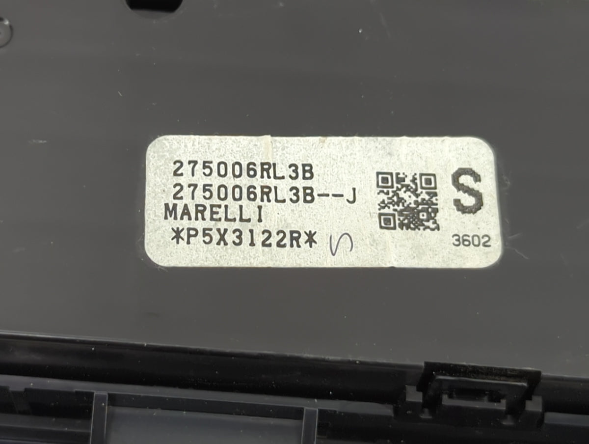 2021-2022 Nissan Rogue Climate Control Module Temperature AC/Heater Replacement P/N:275006RL3B 275006RL3B--J Fits Fits 2021 