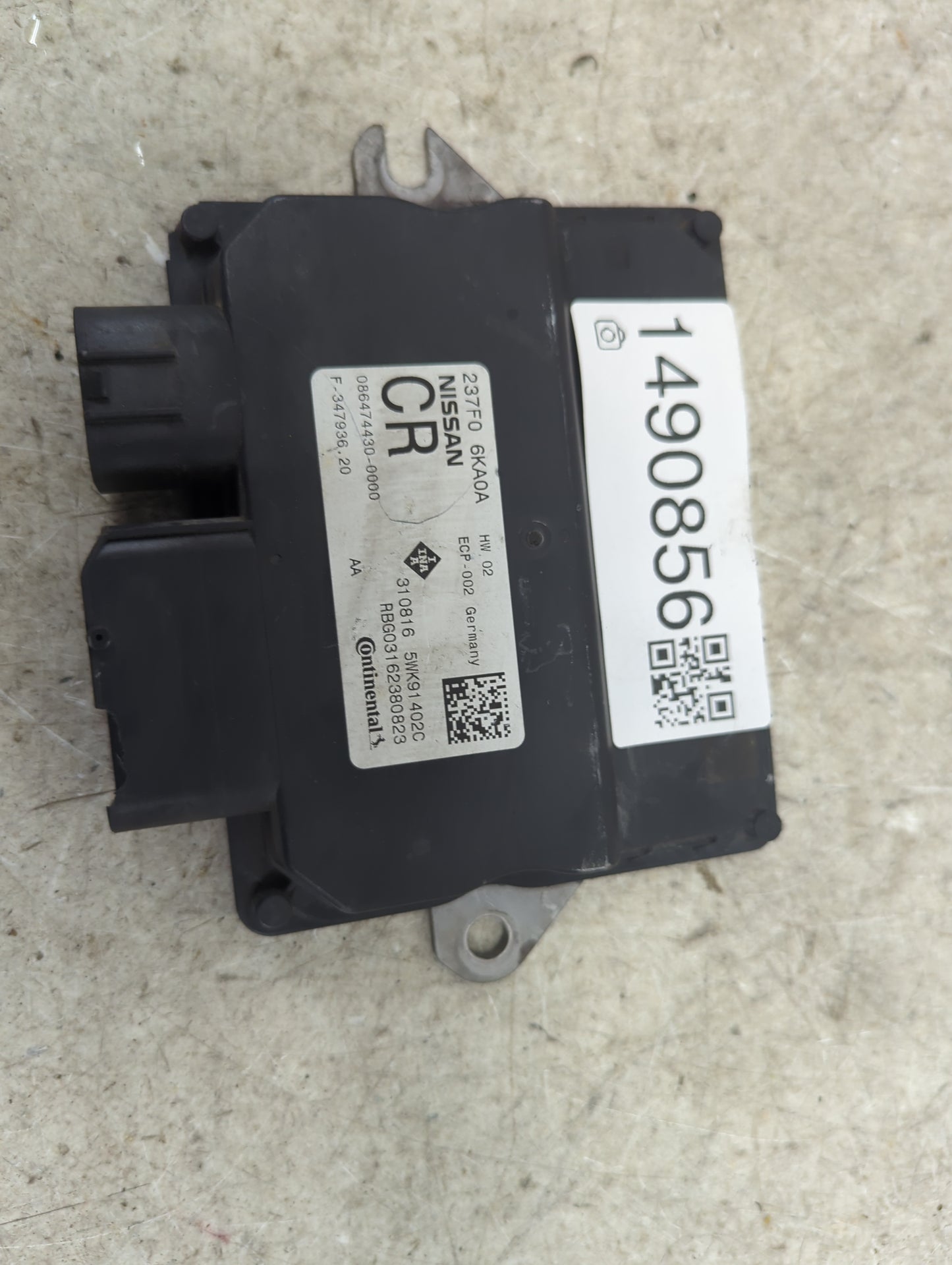 2022 Nissan Rogue PCM Engine Control Computer ECU ECM PCU OEM P/N:23770 6KA0A 5WK91402C Fits OEM Used Auto Parts - Oemusedau