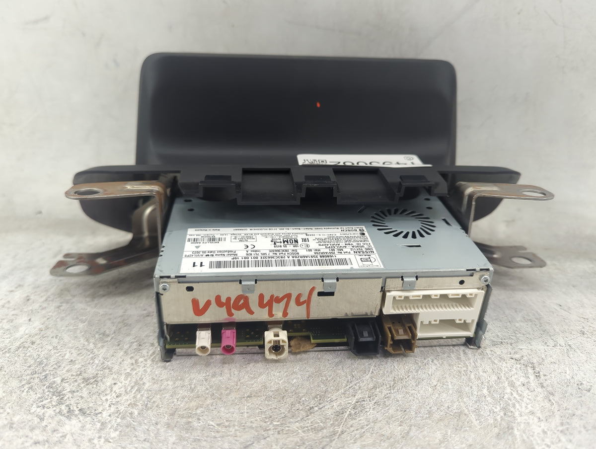 2023 Nissan Rogue Information Radio Display Screen 1495062 - Oemusedautoparts1.com