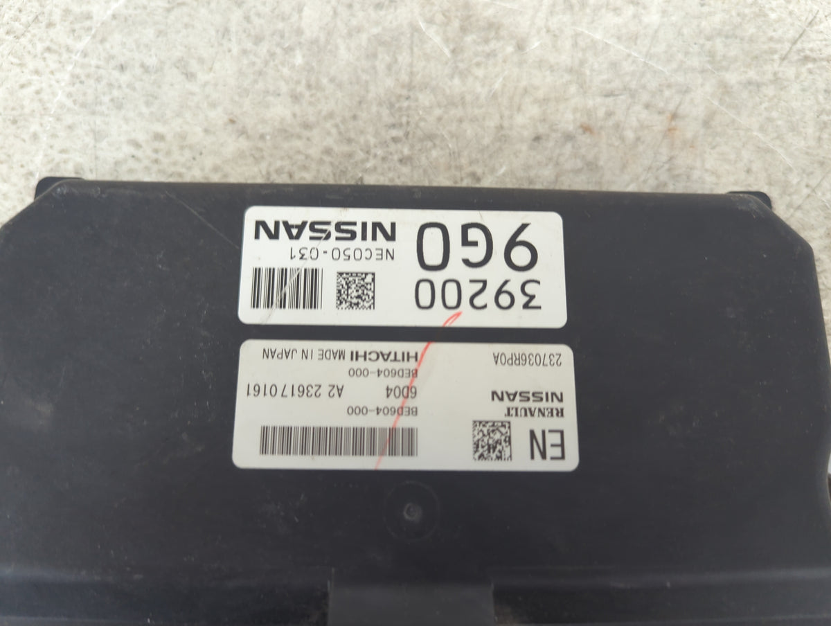 2023 Nissan Rogue PCM Engine Control Computer ECU ECM PCU OEM P/N:NEC050-031 BED604-000 Fits OEM Used Auto Parts - Oemusedau