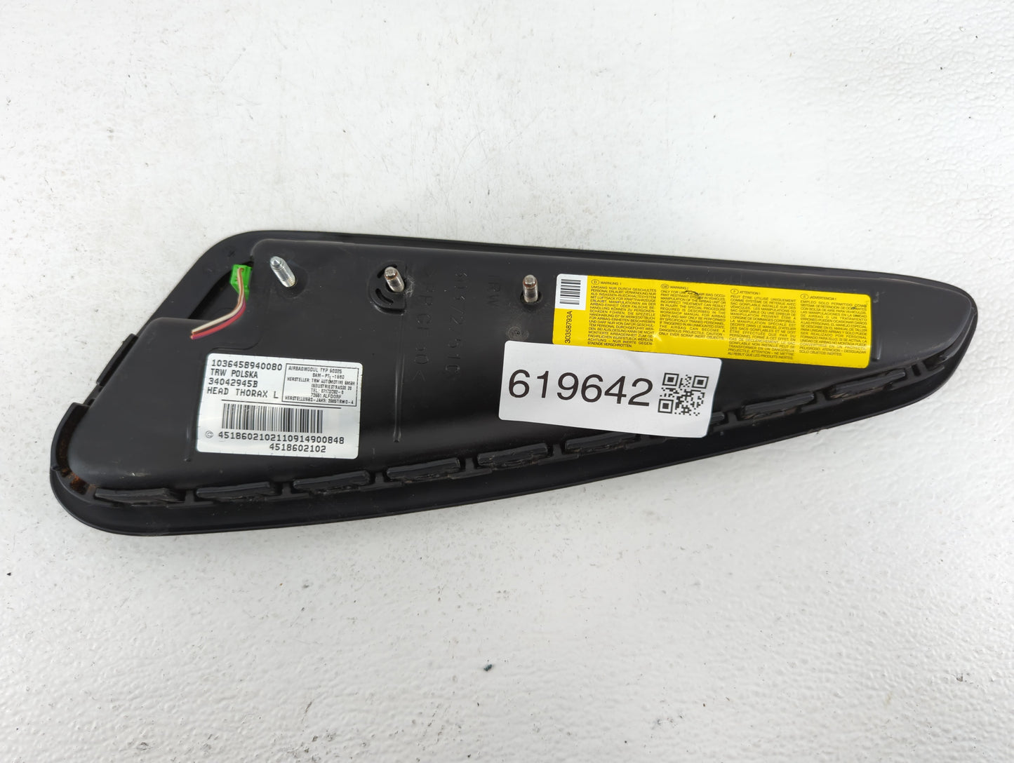 2023 Nissan Rogue Air Bag Driver Left Steering Wheel Mounted P/N:73551 ALFD0RF BAM-PT-1800 Fits OEM Used Auto Parts - Oemuse