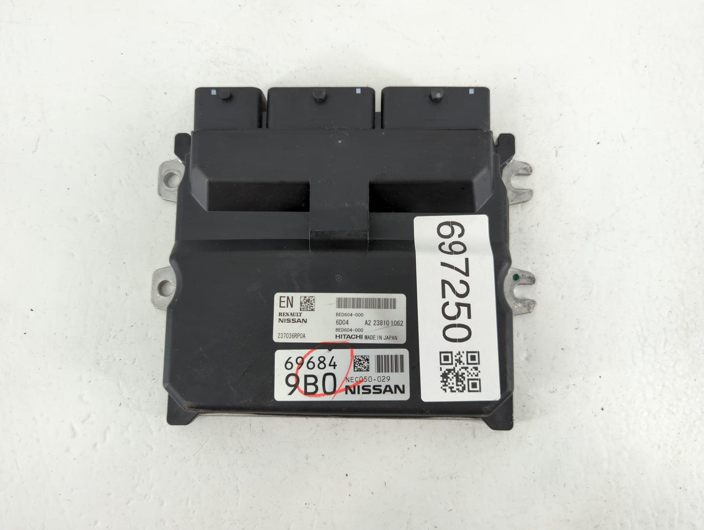 2023 Nissan Rogue PCM Engine Control Computer ECU ECM PCU OEM P/N:69684 9B0 NEC050-029 Fits OEM Used Auto Parts - Oemusedaut