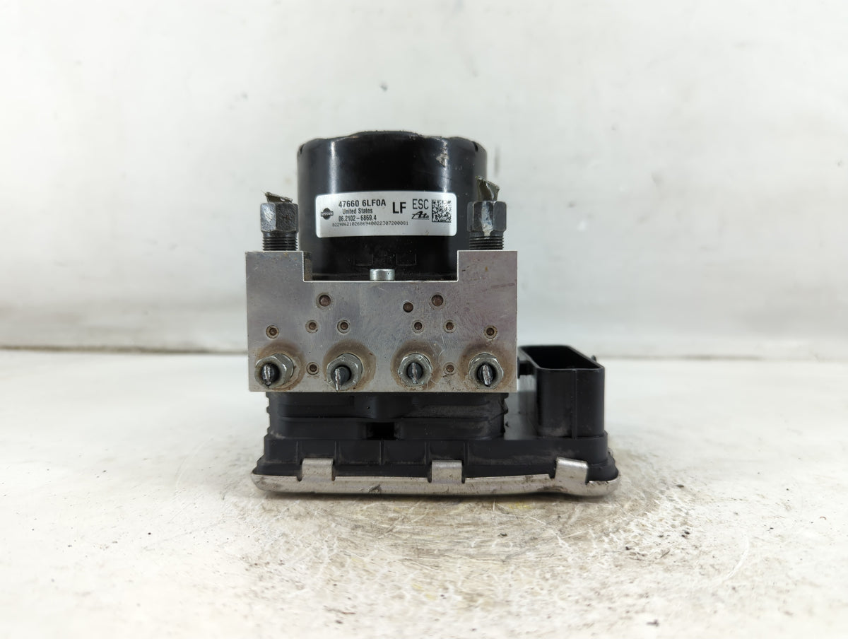 2020-2022 Nissan Sentra Anti-Lock Brake ABS Pump Module Actuator OEM P/N:47660 6LF0A Fits Fits 2020 2021 2022 OEM Used Auto 