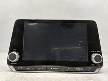 2023 Nissan Sentra Radio AM FM Cd Player Receiver Replacement P/N:2591A 6LB5E Fits OEM Used Auto Parts - Oemusedautoparts1.c